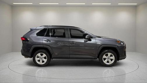 Magnetic Gray Metallic 2019 Toyota RAV4 Hybrid LE