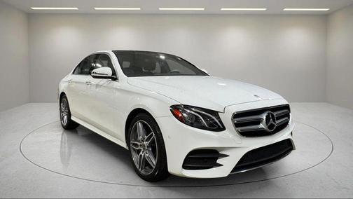 Polar White 2018 Mercedes-Benz E-Class 4MATIC