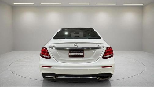Polar White 2018 Mercedes-Benz E-Class 4MATIC