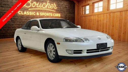 White 1992 Lexus SC 400 Base