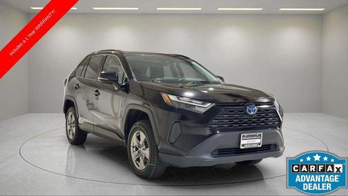 Midnight Black Metallic 2024 Toyota RAV4 Hybrid XLE