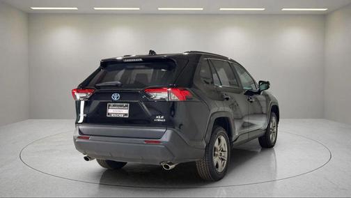 Midnight Black Metallic 2024 Toyota RAV4 Hybrid XLE