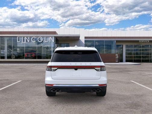 Pristine White Metallic Tri-Coat 2026 Lincoln Aviator Reserve AWD