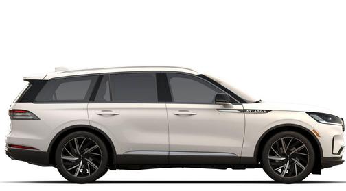 PRISTINE WHITE MET 3C 2026 Lincoln Aviator Reserve AWD
