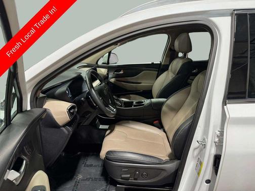 Quartz White 2022 Hyundai SANTA FE Limited