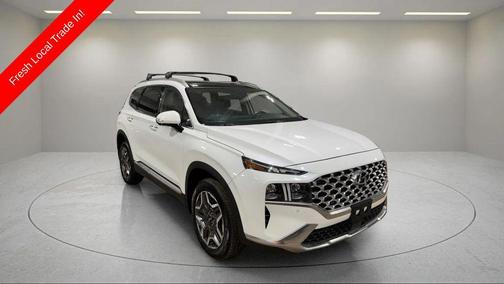 Quartz White 2022 Hyundai SANTA FE Limited