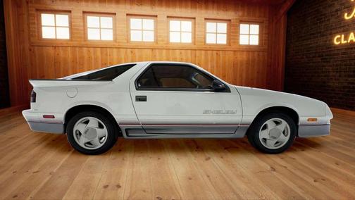 White 1989 Dodge Daytona Shelby
