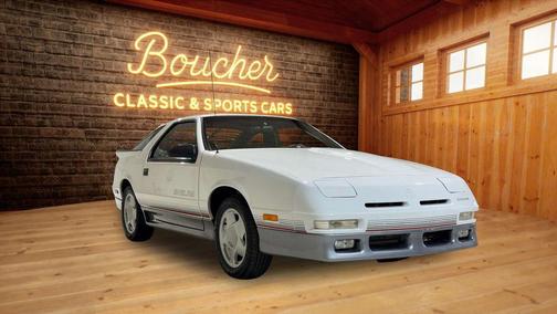 White 1989 Dodge Daytona Shelby