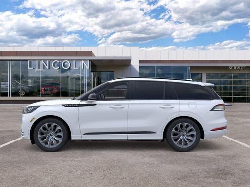 PRISTINE WHITE MET 3C 2026 Lincoln Aviator Premiere