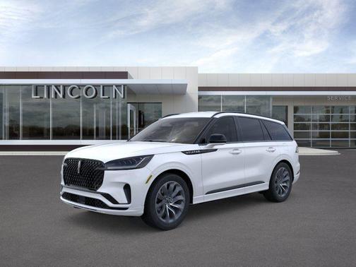 PRISTINE WHITE MET 3C 2026 Lincoln Aviator Premiere