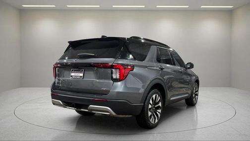 Carbonized Gray Metallic 2026 Ford Explorer Platinum