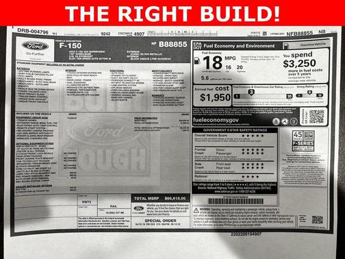 2022 Ford F-150 Tremor