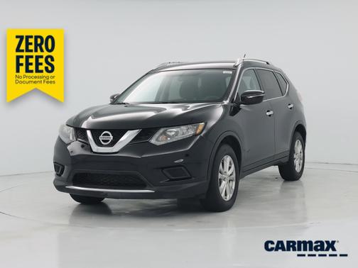 Black 2016 Nissan Rogue SV