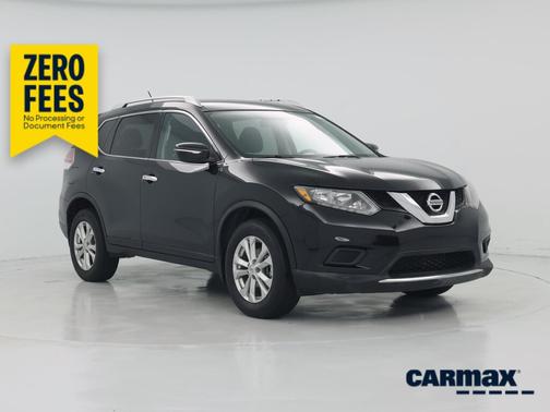 Black 2016 Nissan Rogue SV