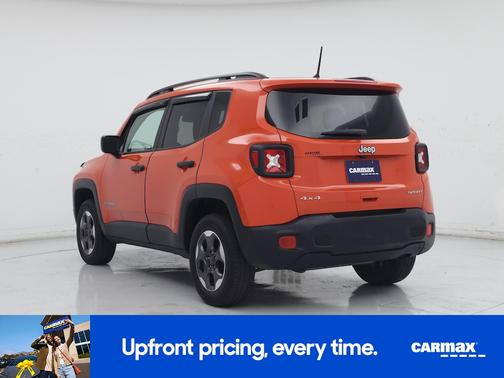 Orange 2018 Jeep Renegade Sport