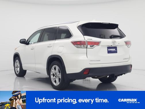 White 2016 Toyota Highlander Limited