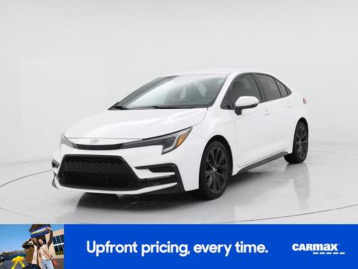 White 2023 Toyota Corolla SE