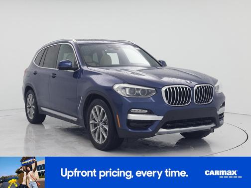 Blue 2019 BMW X3 sDrive30i