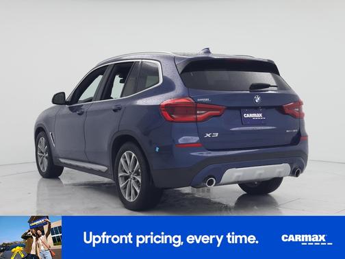 Blue 2019 BMW X3 sDrive30i