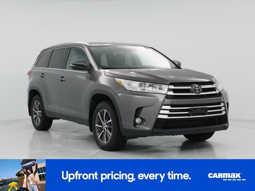 Gray 2019 Toyota Highlander XLE