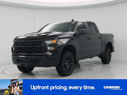 Black 2026 Chevrolet Silverado 1500 Custom Trail Boss