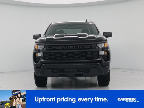 Black 2026 Chevrolet Silverado 1500 Custom Trail Boss