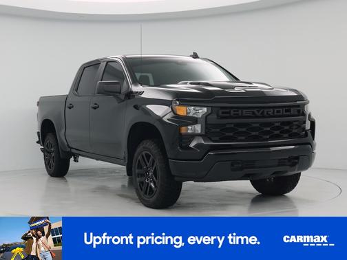 Black 2026 Chevrolet Silverado 1500 Custom Trail Boss