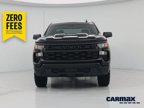 Black 2026 Chevrolet Silverado 1500 Custom Trail Boss