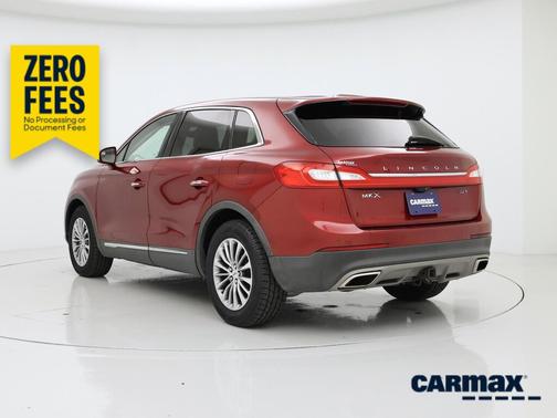 Red 2017 Lincoln MKX Select