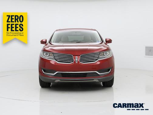 Red 2017 Lincoln MKX Select
