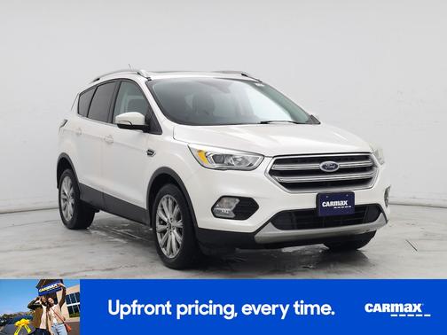 White 2017 Ford Escape Titanium