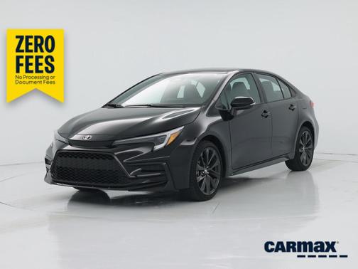 Black 2025 Toyota Corolla SE