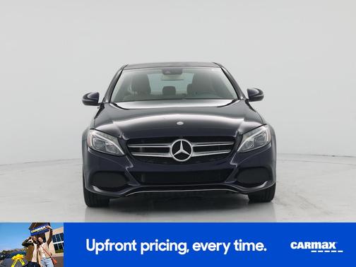 Blue 2016 Mercedes-Benz C-Class