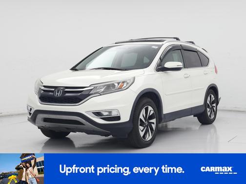 White 2015 Honda CR-V Touring