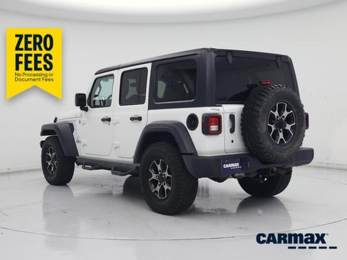 White 2018 Jeep Wrangler All-New Unlimited Sport S