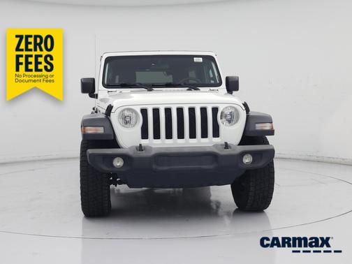 White 2018 Jeep Wrangler All-New Unlimited Sport S
