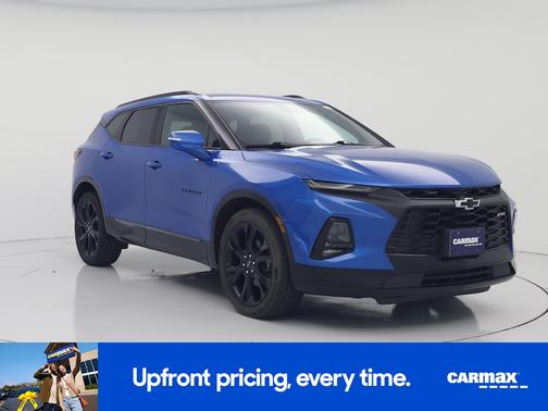 Blue 2020 Chevrolet Blazer RS