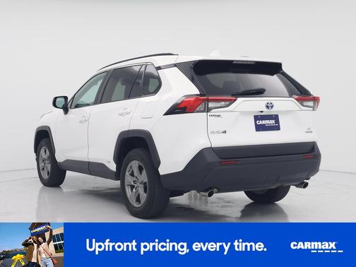 White 2023 Toyota RAV4 Hybrid LE