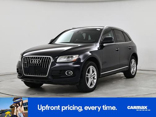 Blue 2015 Audi Q5 Premium Plus