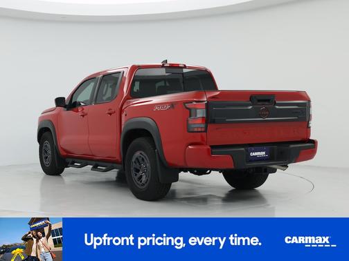 Red 2025 Nissan Frontier PRO-X