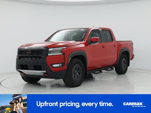 Red 2025 Nissan Frontier PRO-X