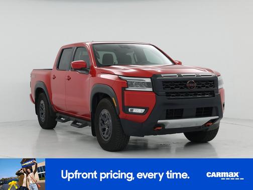 Red 2025 Nissan Frontier PRO-X