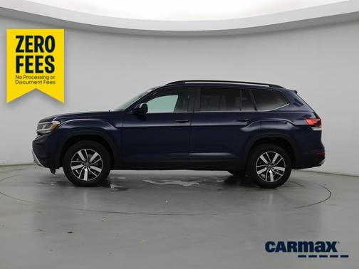 Blue 2022 Volkswagen Atlas SE