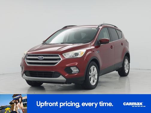 Red 2017 Ford Escape SE