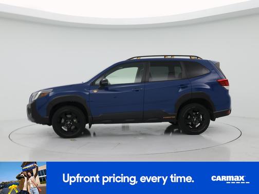 Blue 2022 Subaru Forester Wilderness