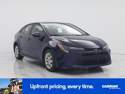 Blue 2020 Toyota Corolla LE