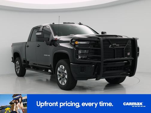 Black 2025 Chevrolet Silverado 2500 Custom