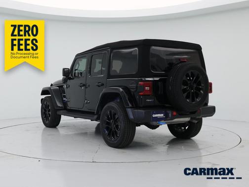 Black 2022 Jeep Wrangler Unlimited 4xe Unlimited Sahara