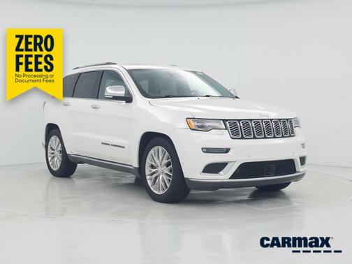 White 2017 Jeep Grand Cherokee Summit