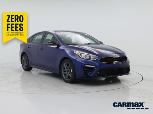 Blue 2021 Kia Forte GT-Line